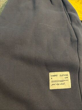 Comfrt Clothing-light Navy Sweatpants with Patch